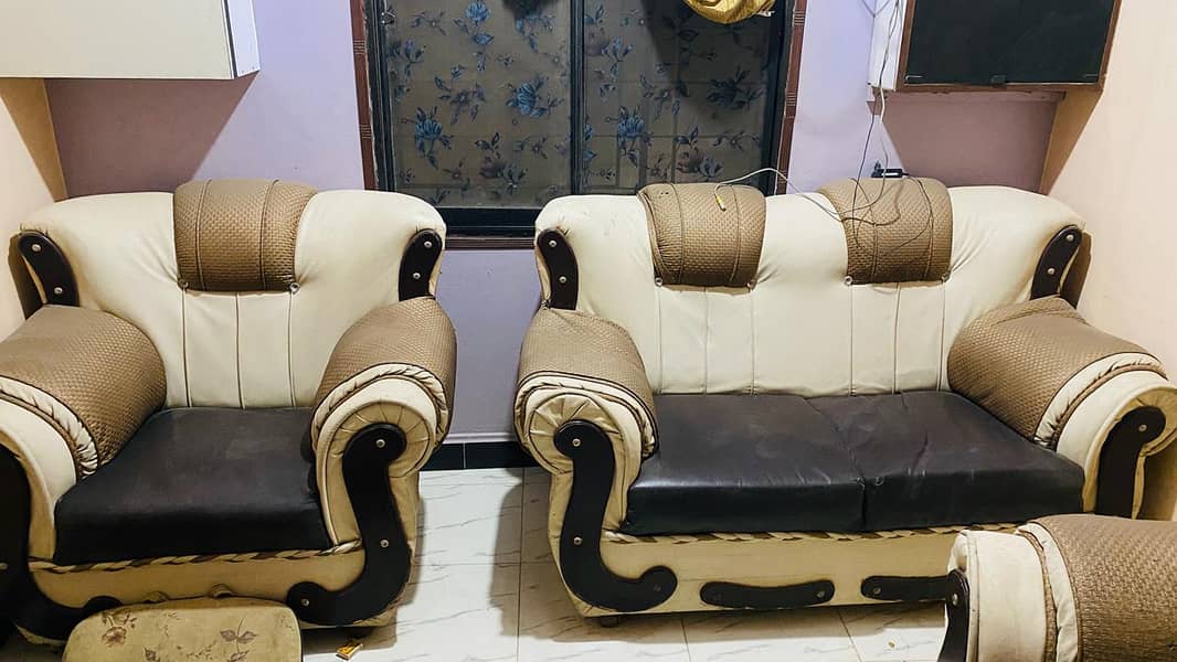 7 seater sofa set with covers 4