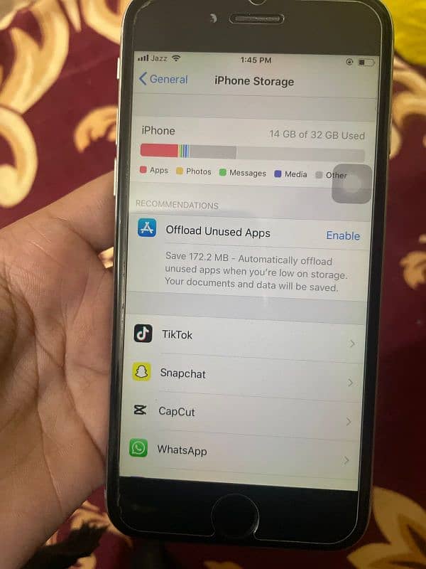 Iphone 6s PTA Proved Battery Change 100% Orginal Battery Memory 32 GB 2