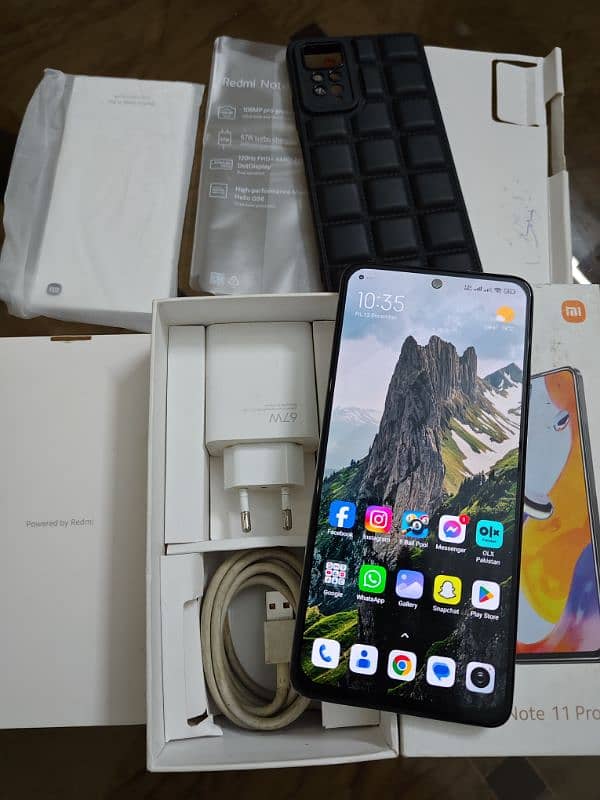 Redmi Note 11 Pro Complete Box 10