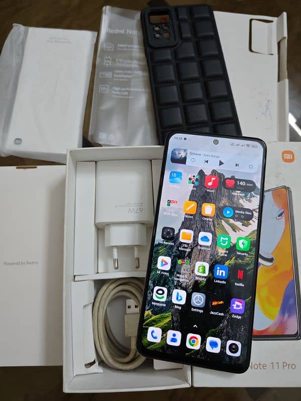 Redmi Note 11 Pro Complete Box 11