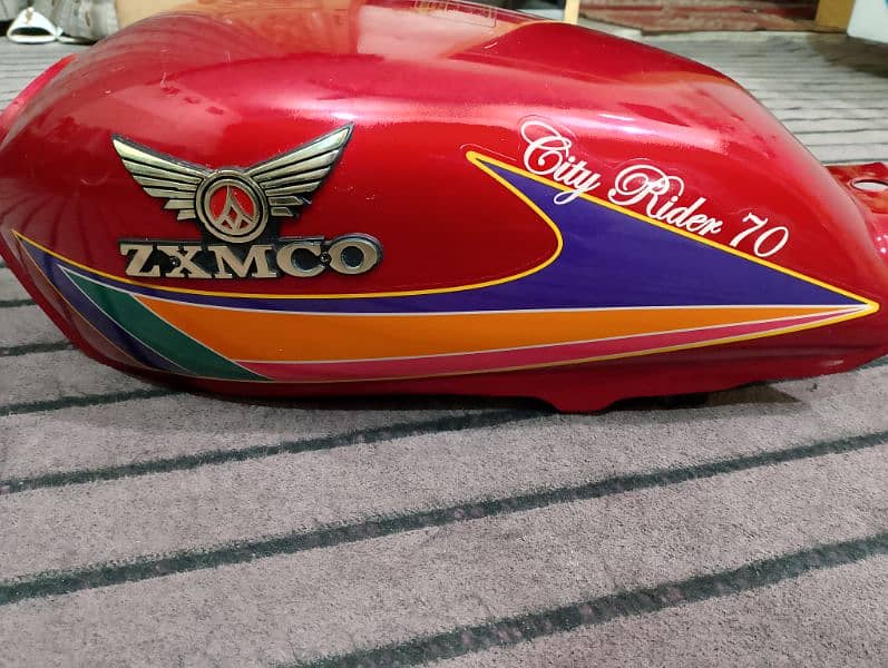 zxmco 2012 model Fuel tank like new 2