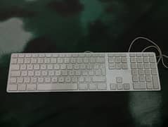 Mac external keyboard with usd connector