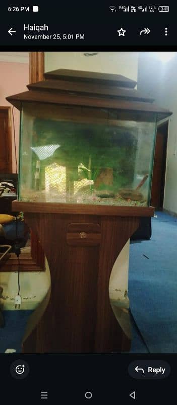 Aquarium with accessories 0