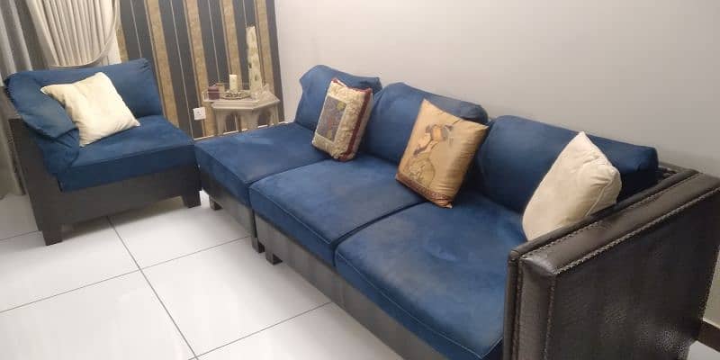 4 seater L shaped sofa 4