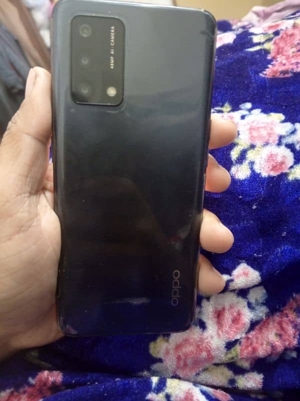 oppo f19 6*6 128gb memory with box and charger 1