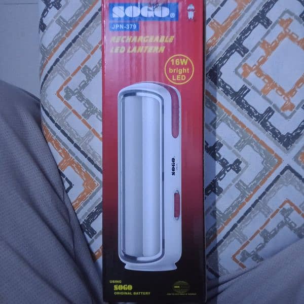 Sogo original led rechargeable light 8