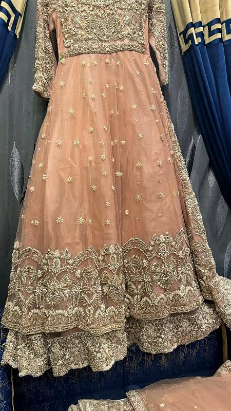 bridal walima maxi urgent for sale 4