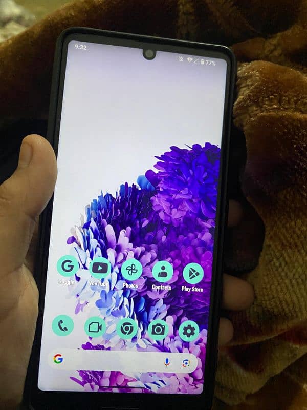 AQUOS SENSE 5G 6/64 NON PTA ALL OKAY WATER PACK 10/10 CONDITION 0