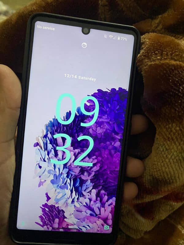 AQUOS SENSE 5G 6/64 NON PTA ALL OKAY WATER PACK 10/10 CONDITION 1