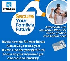 State Life Insurance: Your Family's Future, Our Priority! 2