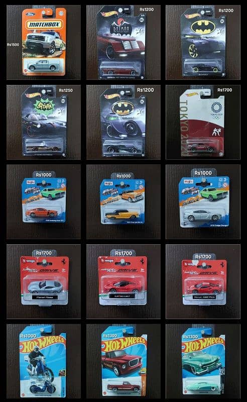 New Hot Wheels & Matchbox Cars 6