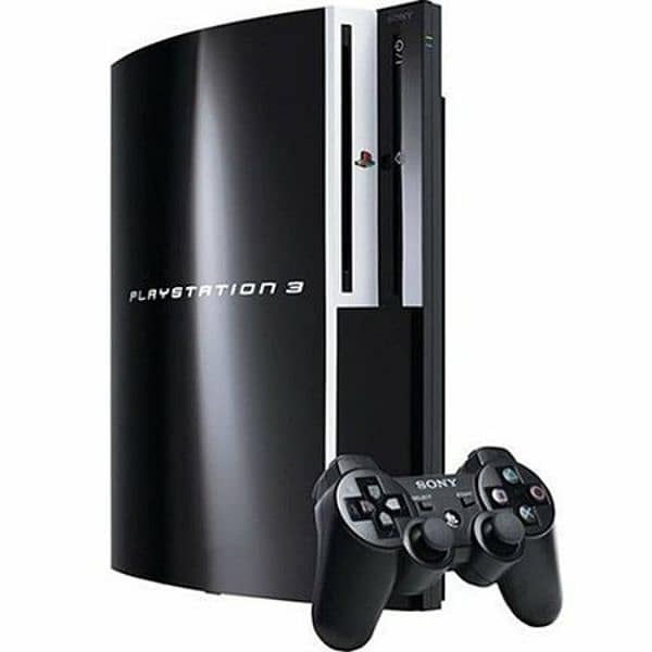 PlayStation3 PS3 with 1 dual stock3 controller 0