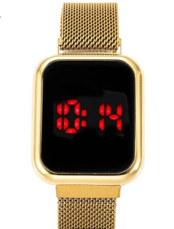 LED Display Digital Watch With Magnetic Strap 1