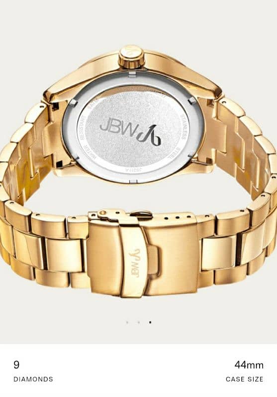 JBW Bond J6311A . Mens Diamond Gold Watch 2