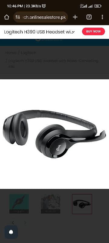 Logitech H390 USB Headset with Noise-Cancelling Mic 1