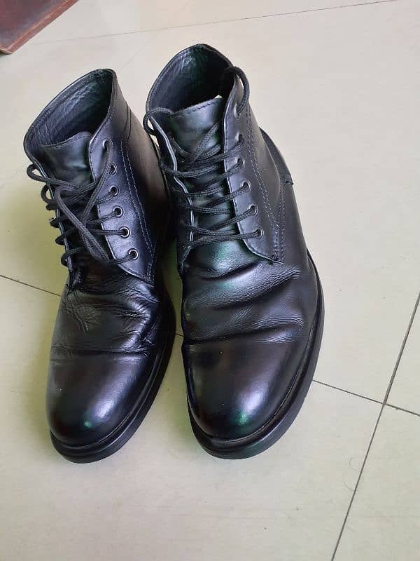 leather boots original mens size 46. . . . . . 03234757343 4