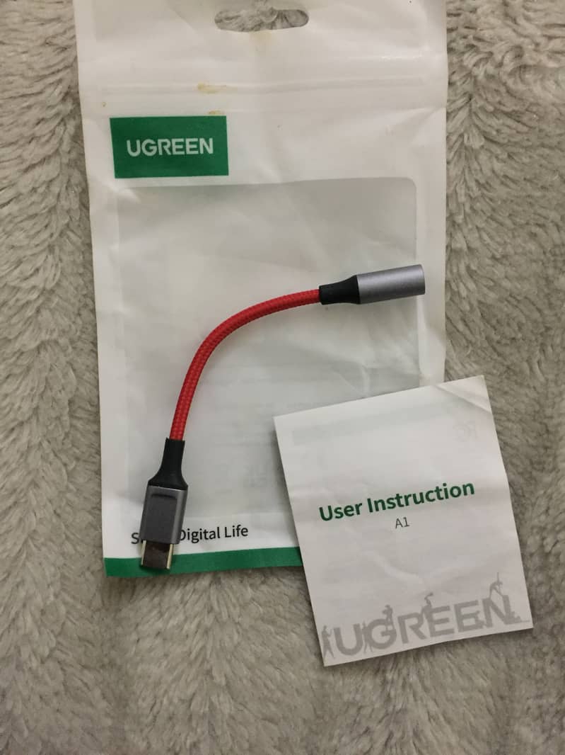 Ugreen USB C to 3.5mm Aux Female Audio Cable 1