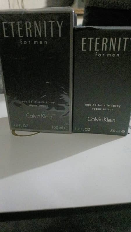 Orignal Perfumes pasha De Cartier & Eternity For Mens 2