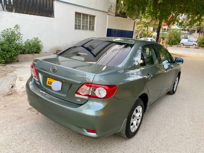 Corolla Gli 1.6 auto 2011 orignal condition 3