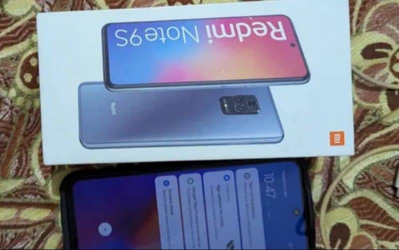 urgent sale REDMI NOTE 9S 6/128 0