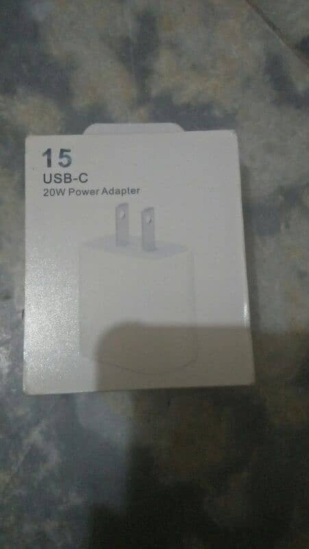 iPhone adapter 20w 2