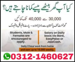 part time job available, online jobs, online earning