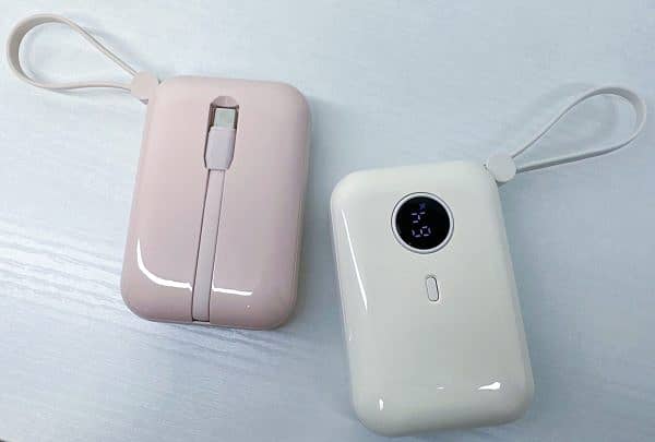 P11 Power Bank In Mini Size With Charging Cable 10000mah 5