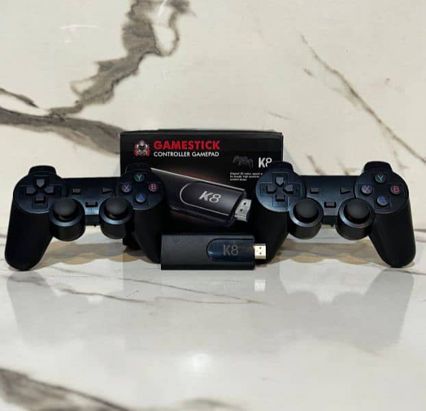 K8 WIRELESS CONTROLLERS GAME STICK 40,000 GAMES 0