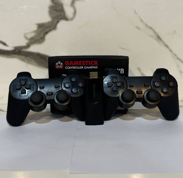 K8 WIRELESS CONTROLLERS GAME STICK 40,000 GAMES 3