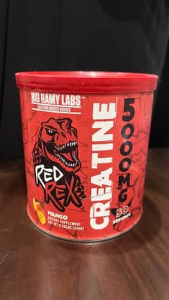 Red Rex Creatine 300g By Big Ramy Labs