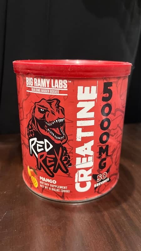 Red Rex Creatine 300g By Big Ramy Labs 0