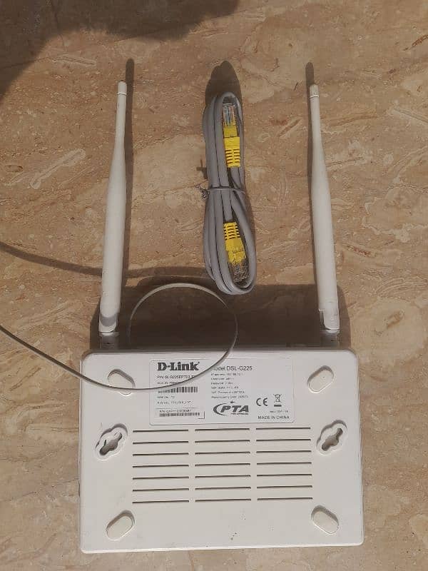 ptcl router d link DSL-G225 router 9