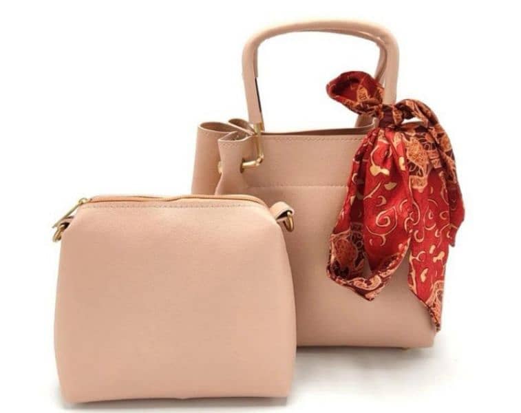 2  Pcs Women Cross Body Bag Set 0