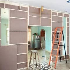 soundproof wooden wall partition