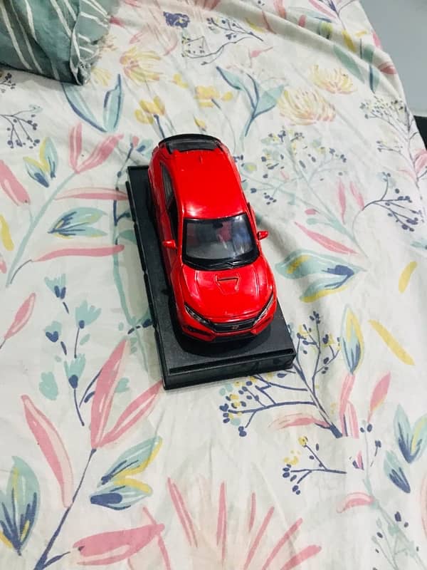 die-cast of civic x type r 2