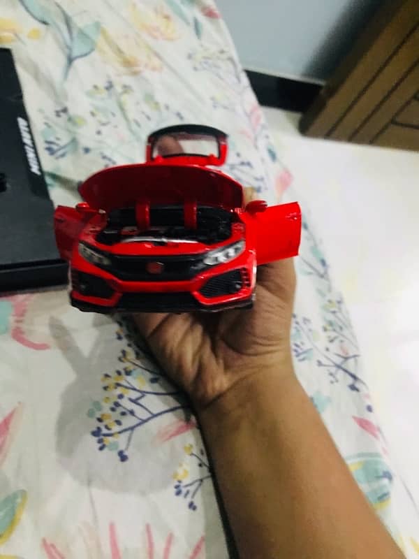 die-cast of civic x type r 5