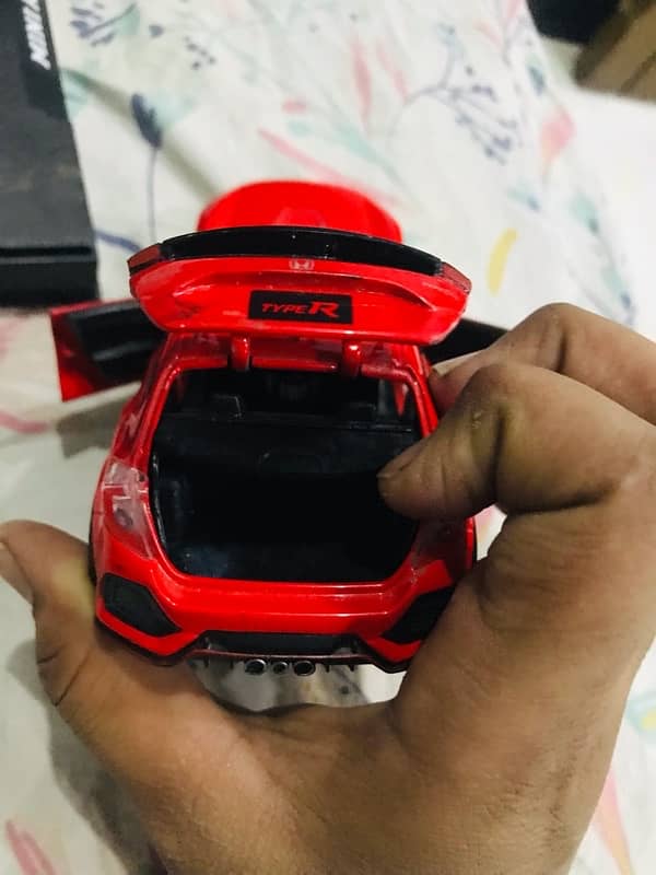 die-cast of civic x type r 6