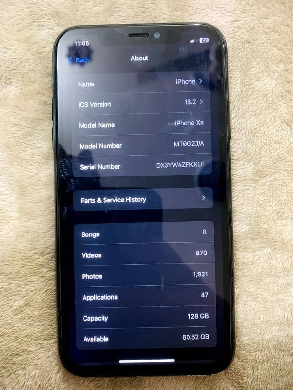 I phone xr 128gb Factory Unlock 8