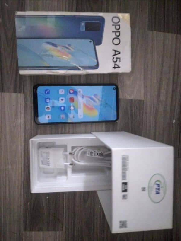 oppo a54 4/128 genuine full box 100% okay lush condition 3