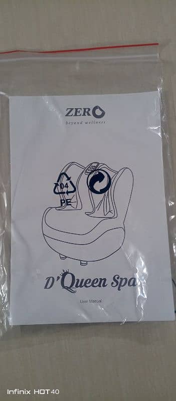 Zero Healthcare Foot Messager Brand New D'Queen Spa 5