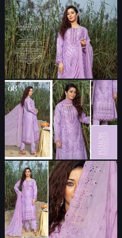 Delzia Fancy Embroidry Collection