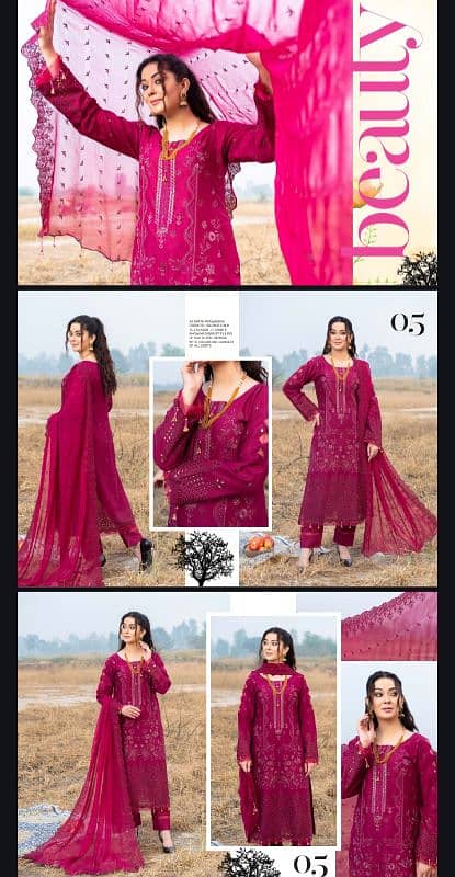 Delzia Fancy Embroidry Collection 2