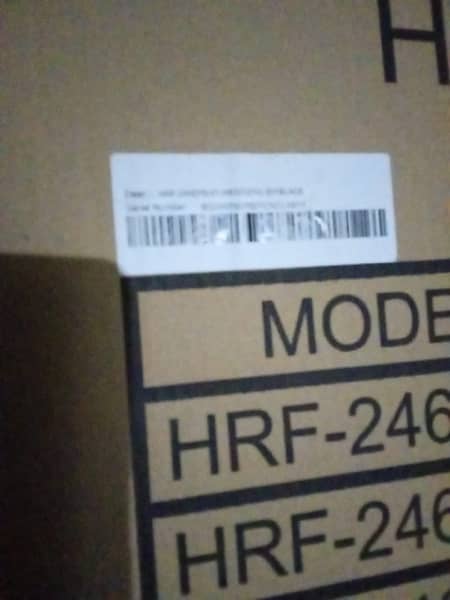 Hair HRV-246 box back not open 3