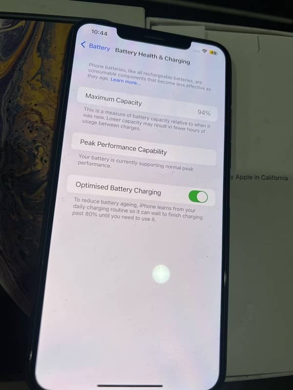 Iphone xsmax 256 PTA Proved Urgent Sale 7