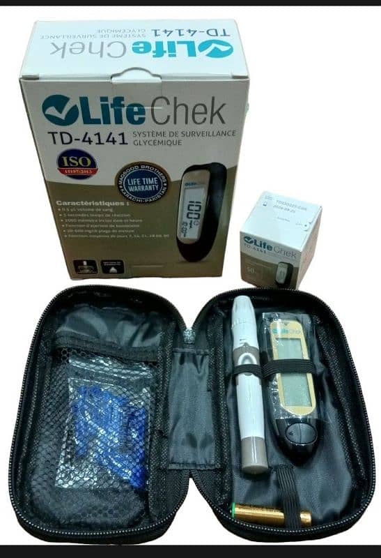 Life chek glucometer Machine + 50 test strips 2