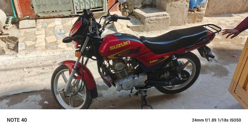 suzuki gd110s 2022 model 10by 10 condition 3