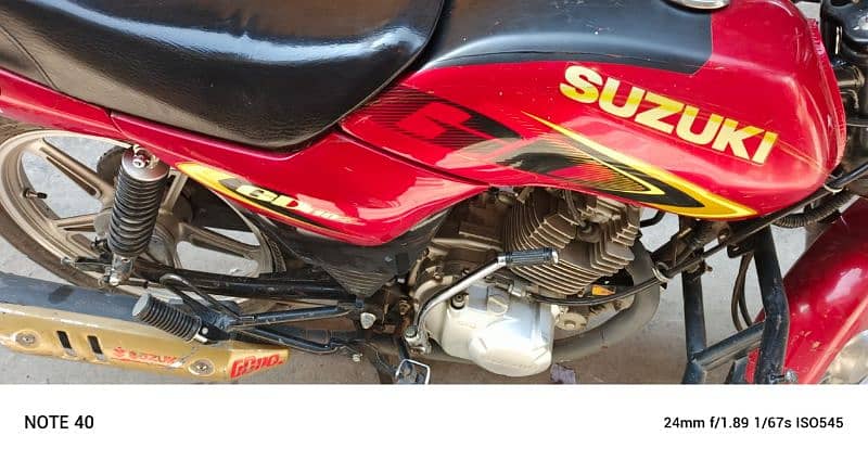 suzuki gd110s 2022 model 10by 10 condition 5