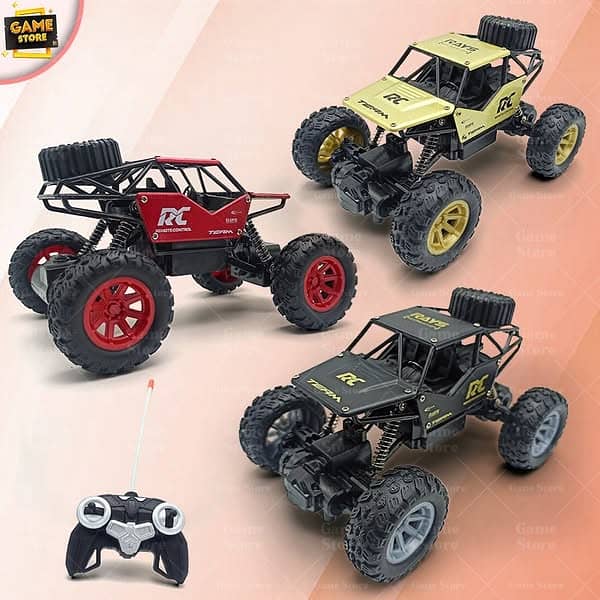 Remote Control (RC) Rock Crawler Truck Metal Rechargeable car 0