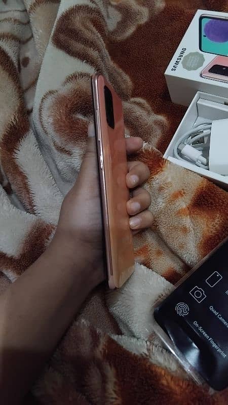 Samsung A51 Phone Pink Back Color For Sale 4