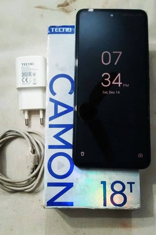 Tecno Camon 18T With Box (4+3/128) 0